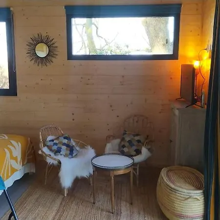 Evasion Nature - Tiny House Baziege Exterior photo